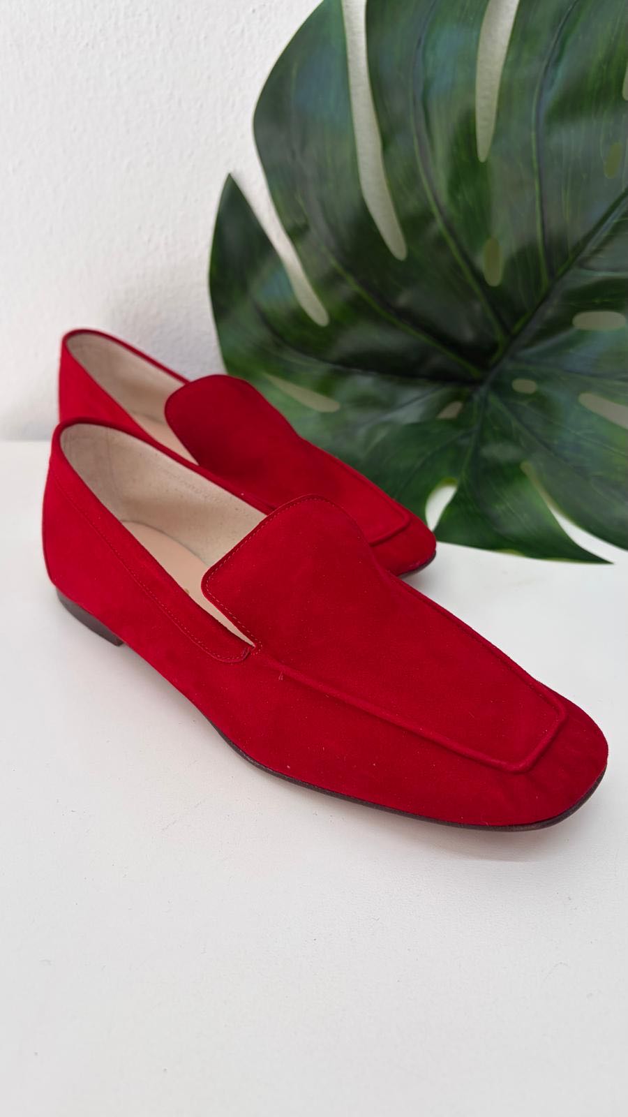 MOCASSINO NINA ROSSO