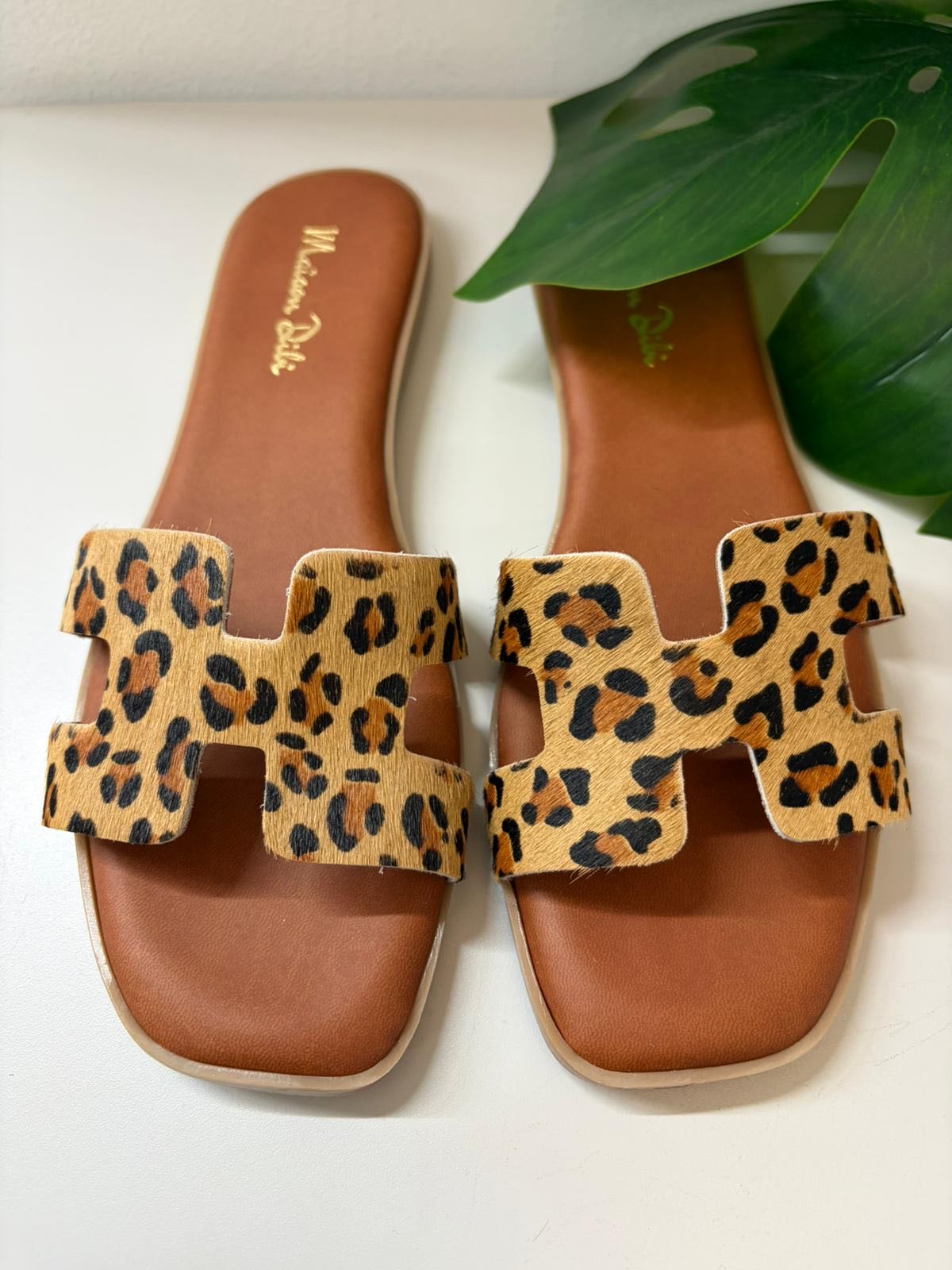CIABATTINA CANNES LEOPARDO