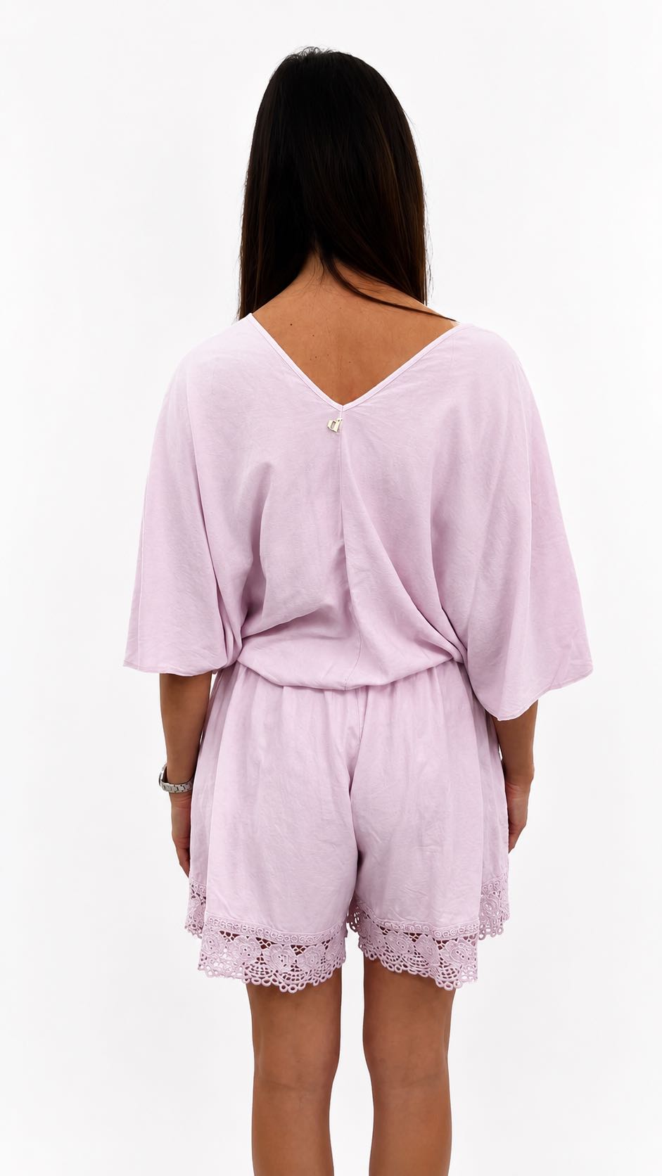 BLUSA ANNA NODO ROSA