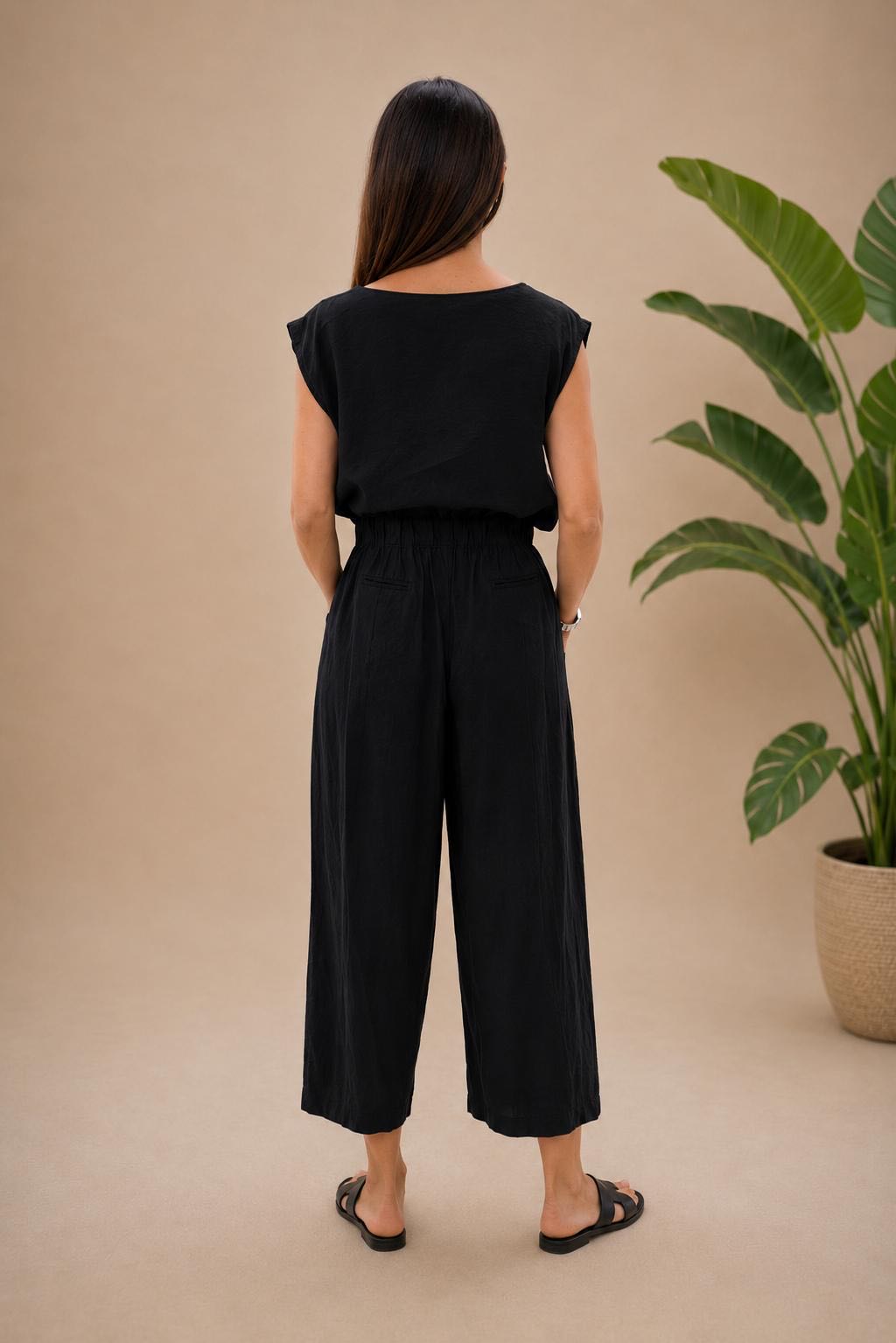 PANTALONE HAVANA NERO