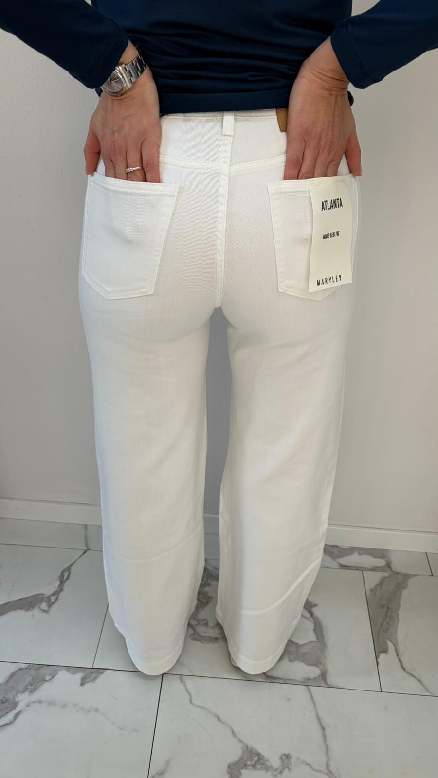JEANS ATLANTA BIANCO
