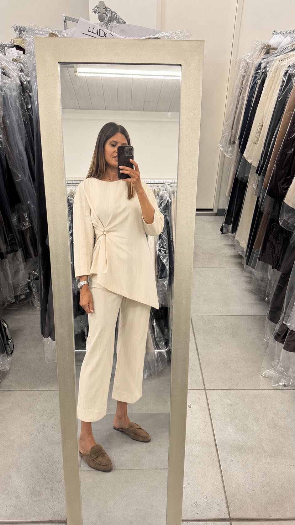 BLUSA SVASATA ANELLO PUNTO MILANO PANNA
