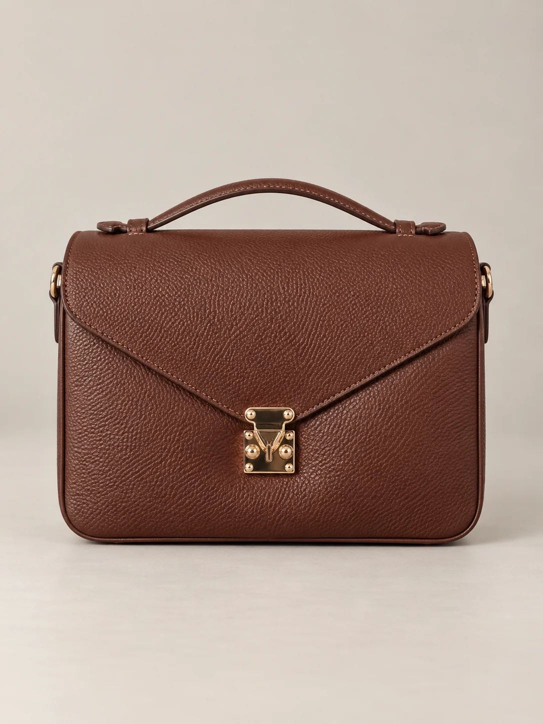 BORSA VERA PELLE METIS CUOIO