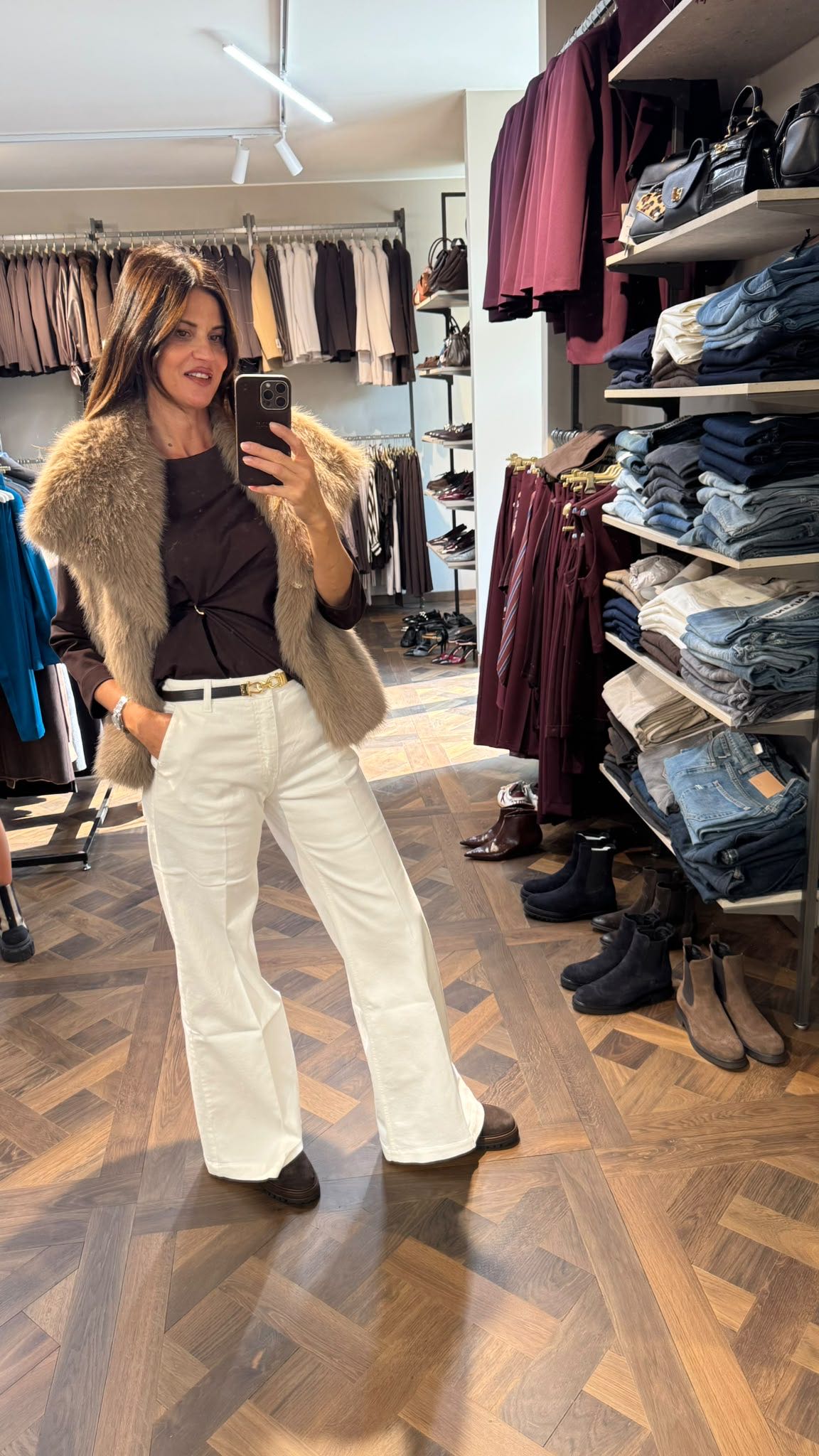 JEANS ELENA BURRO