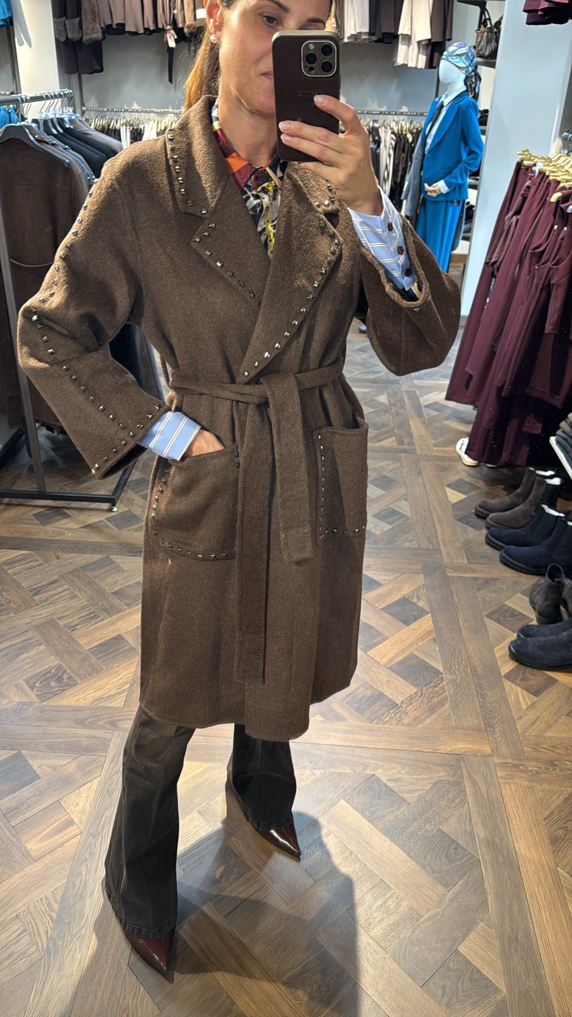 CAPPOTTO BRENDA MOKA