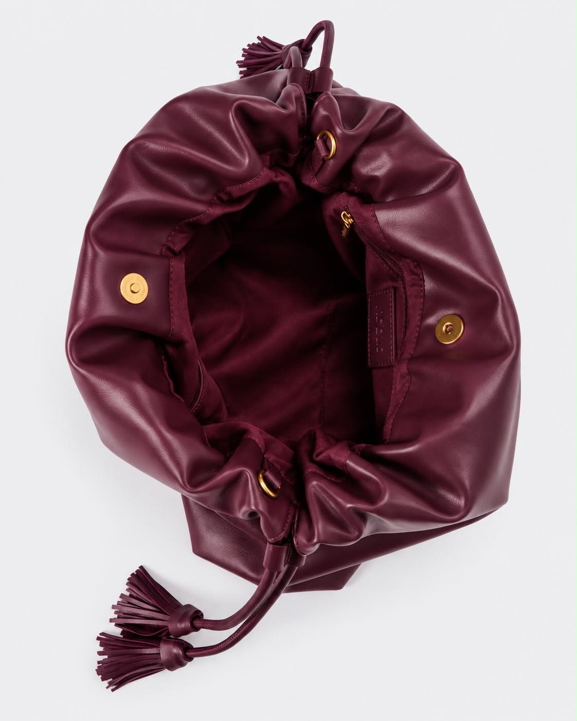 BORSA TASSEL SMALL VINO