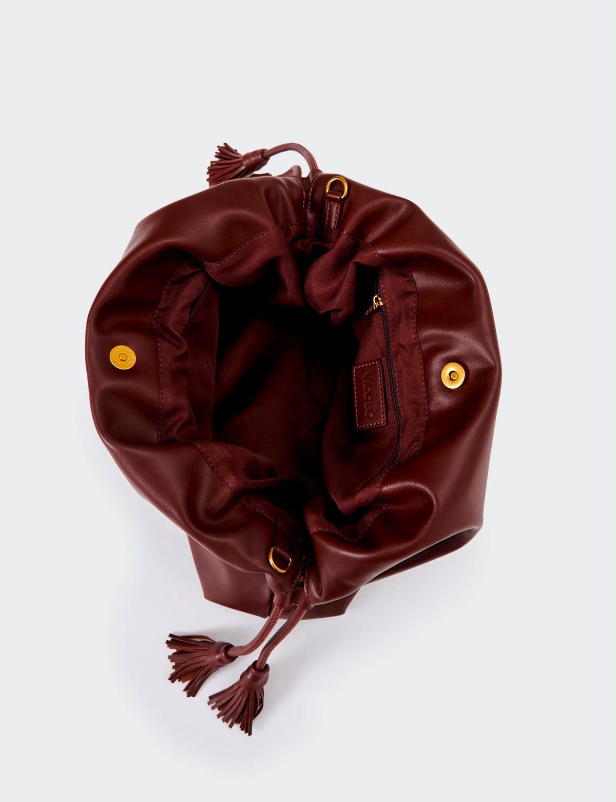 BORSA TASSEL MEDIUM MOKA