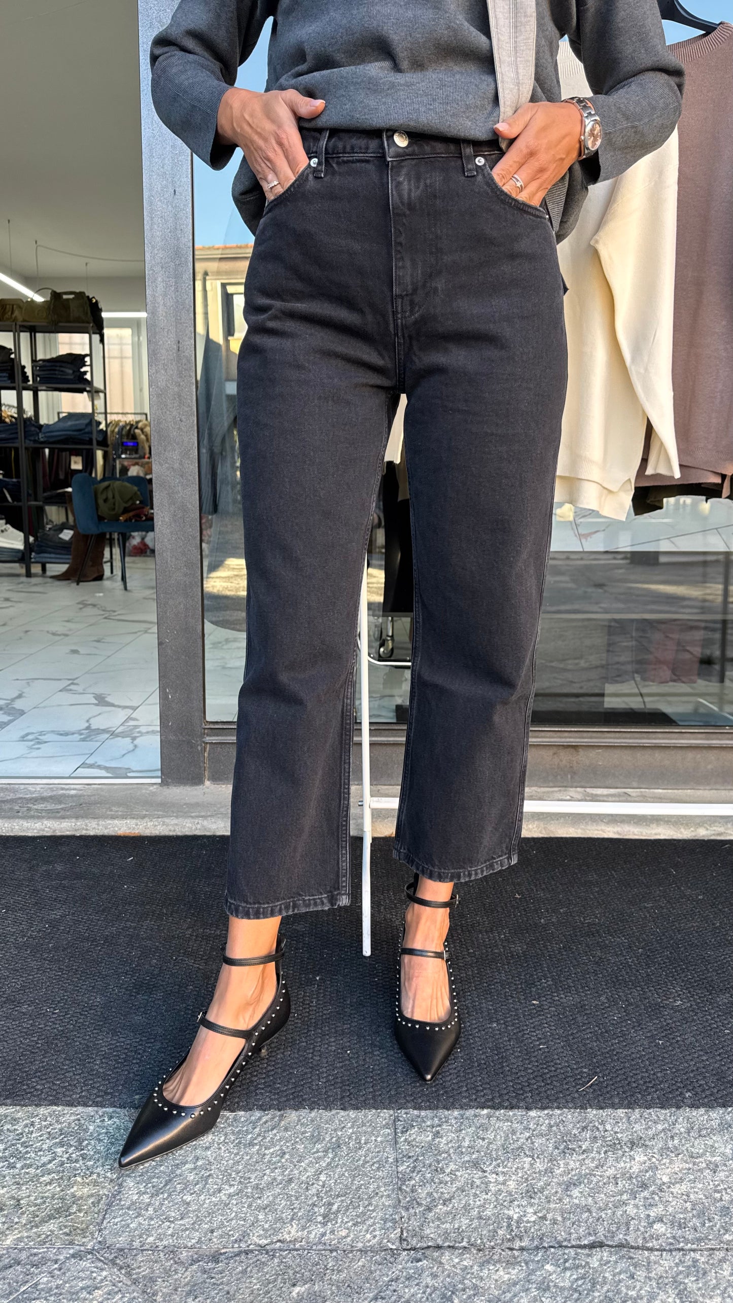 JEANS KATE NERO