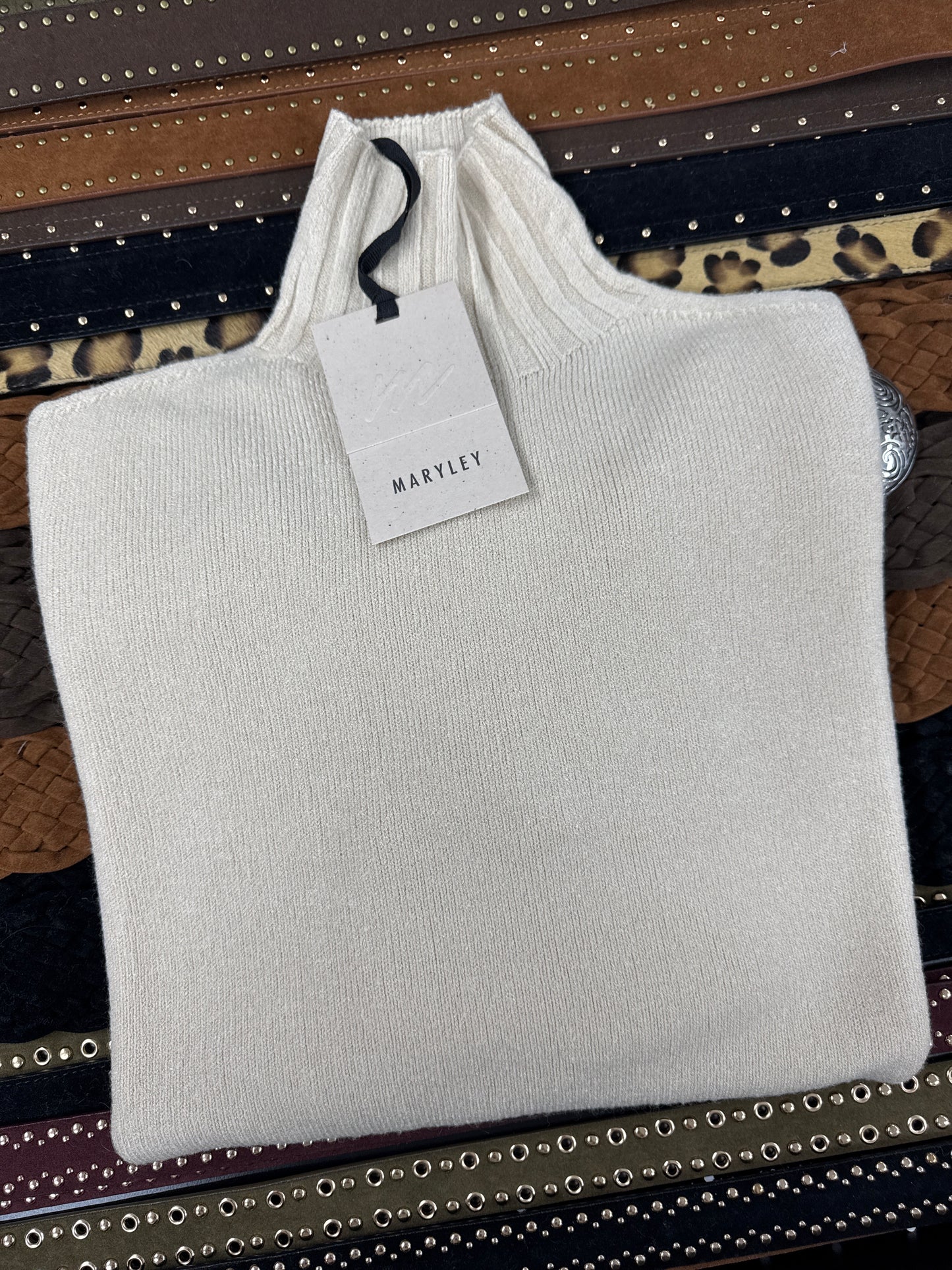 MAGLIONCINO LUPETTO SPACCO SABBIA