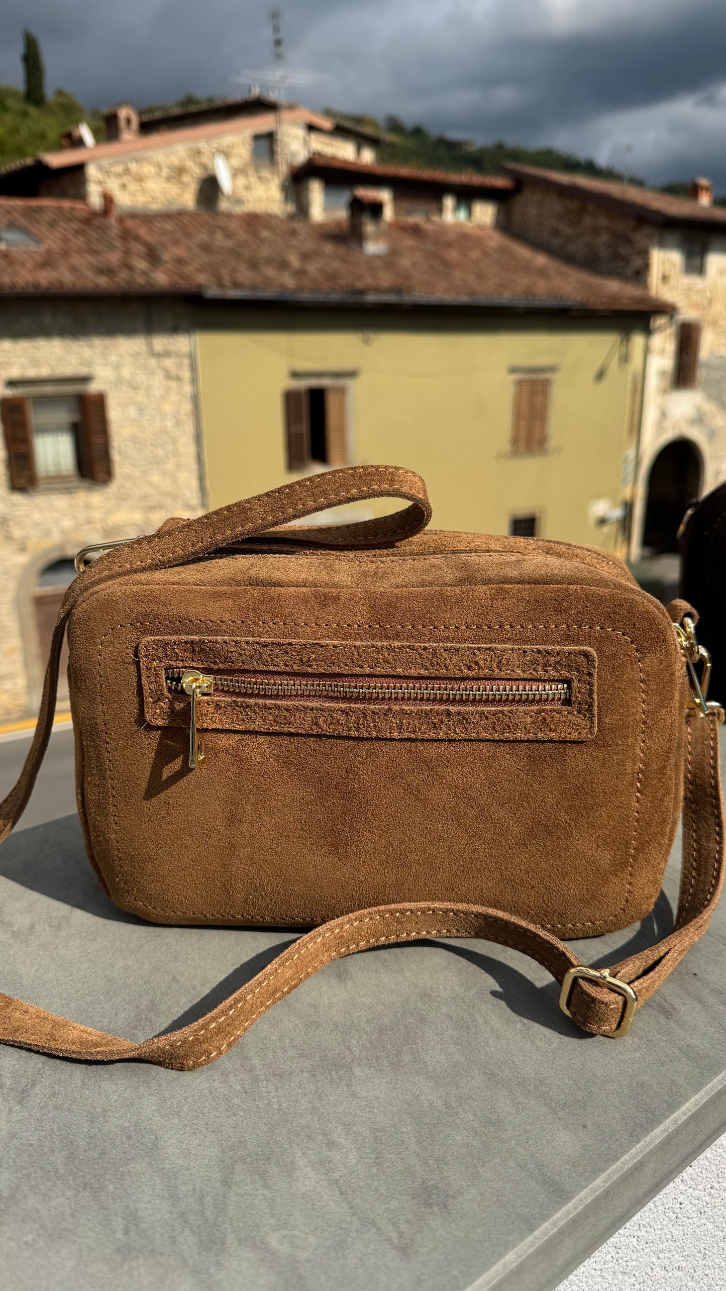 BORSA OREGON in suede
