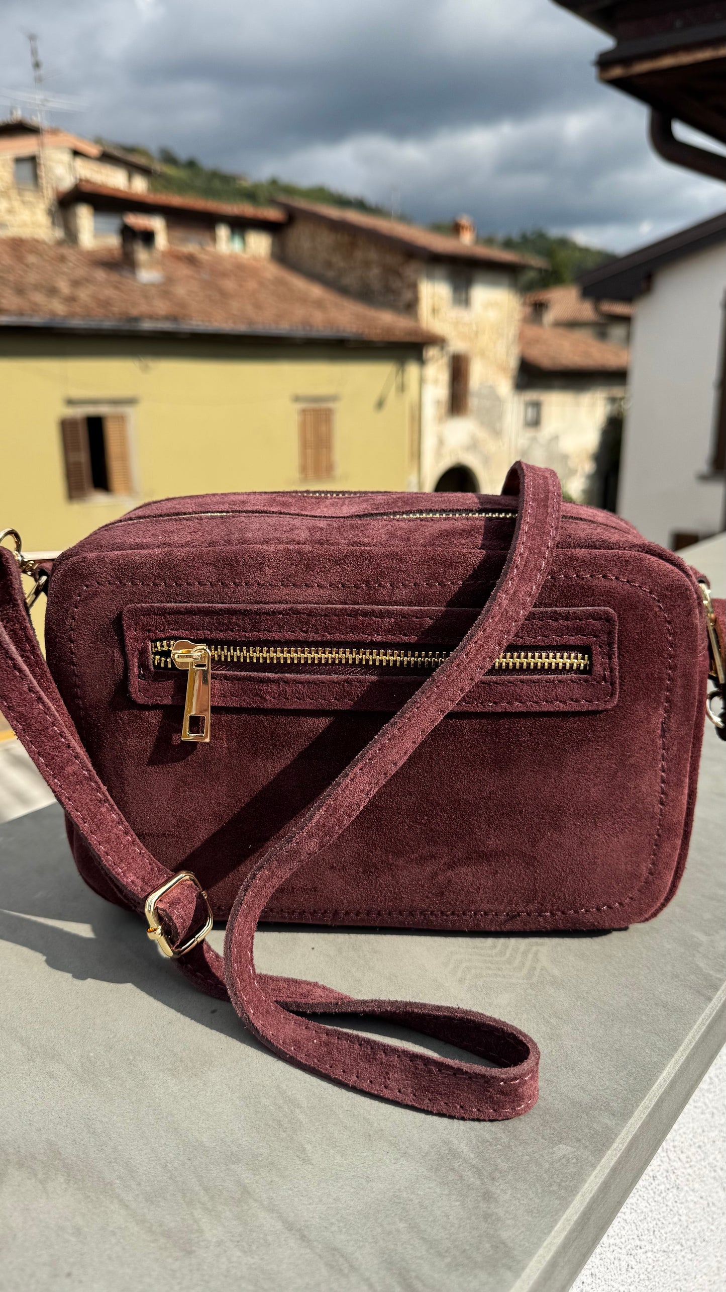 BORSA OREGON in suede