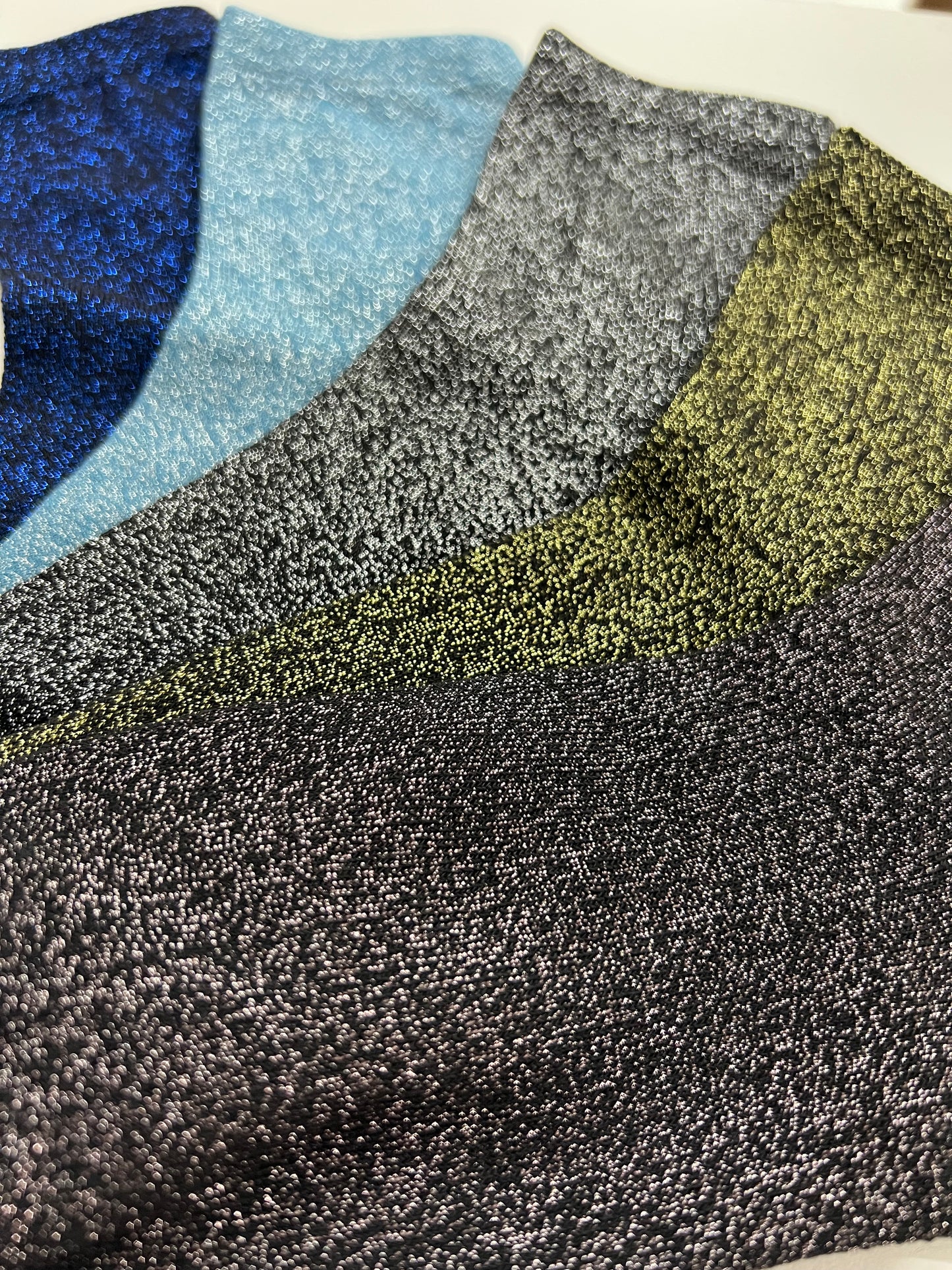 CALZINO CORTO IN LUREX blu/azzurro/argento/oro/nero