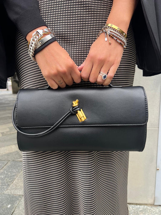 BORSA BOTTEGA moro/nero/caffè
