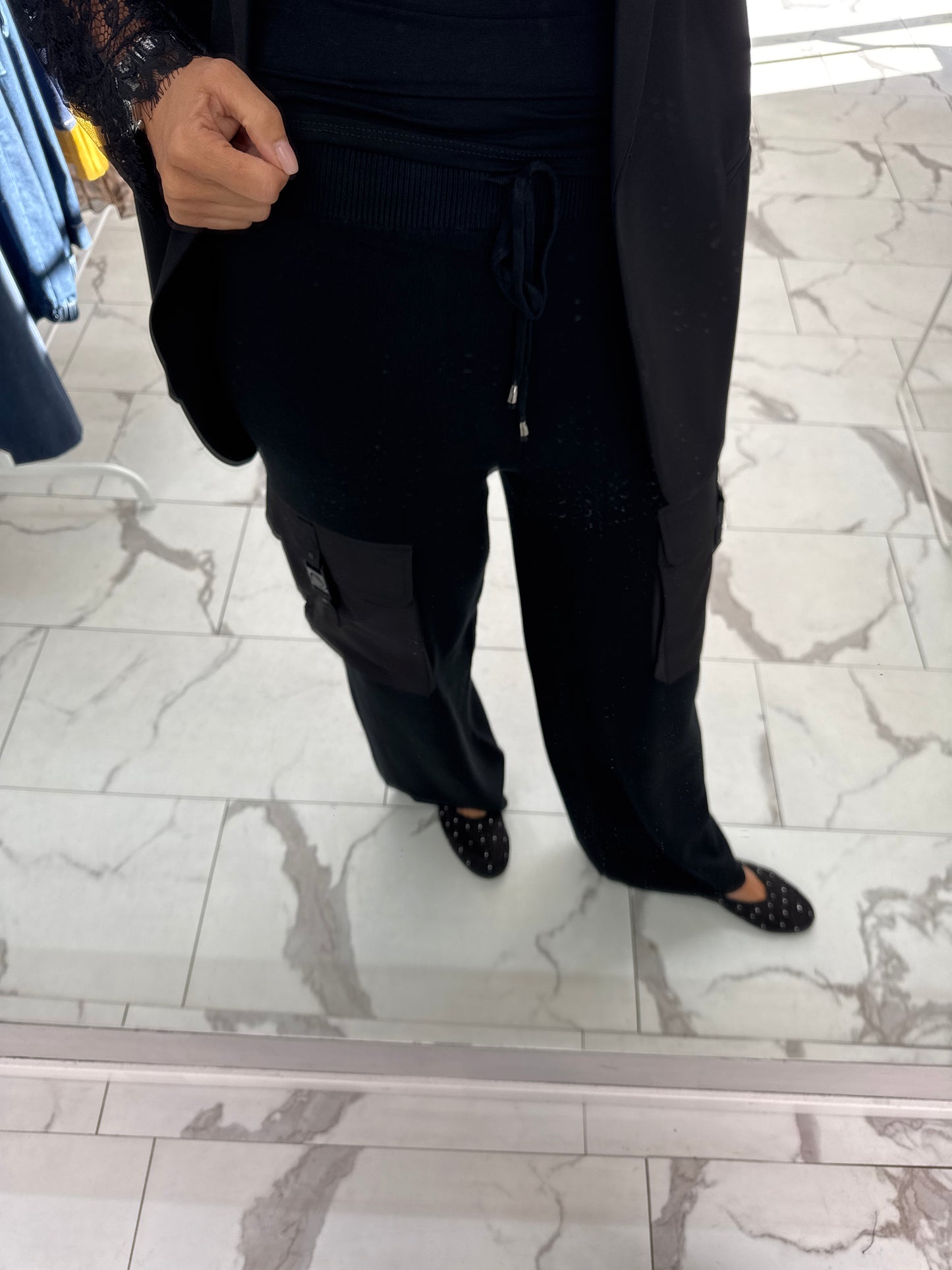 PANTALONE IN MAGLIA CARGO