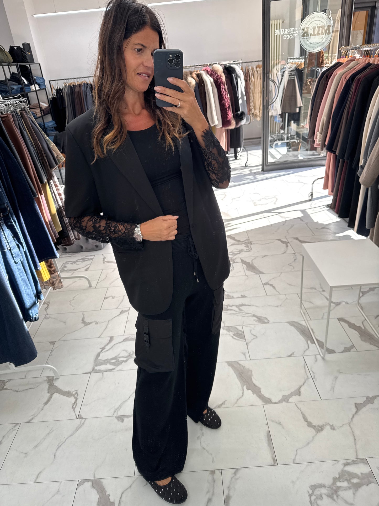 PANTALONE IN MAGLIA CARGO