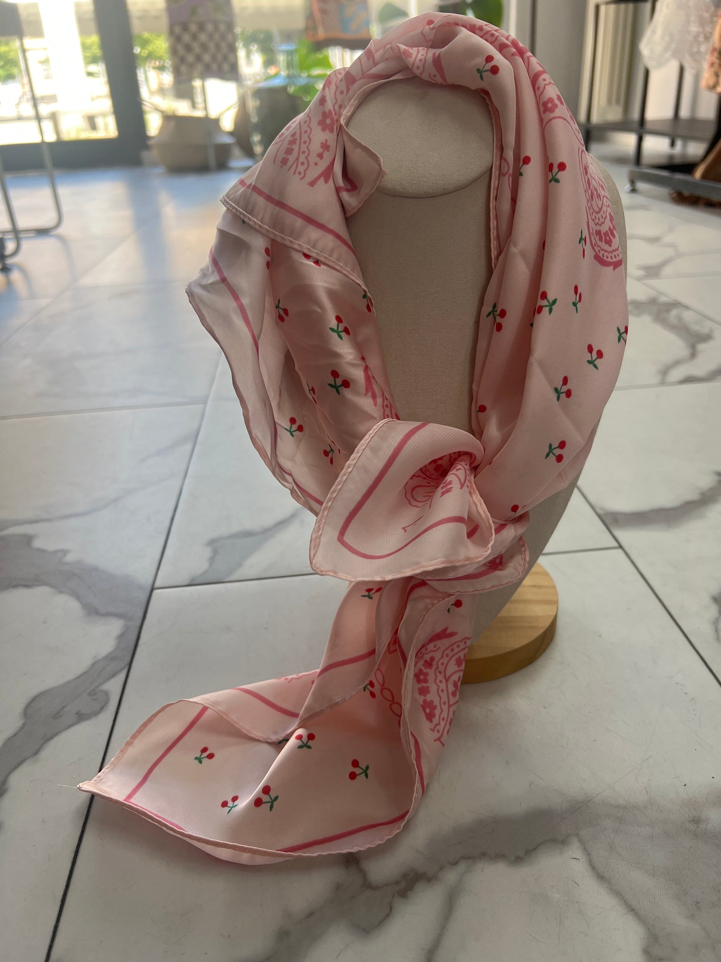 FOULARD CHERRY BLUSH