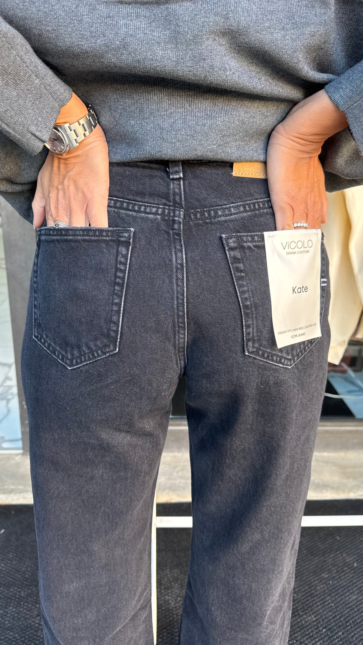 JEANS KATE NERO