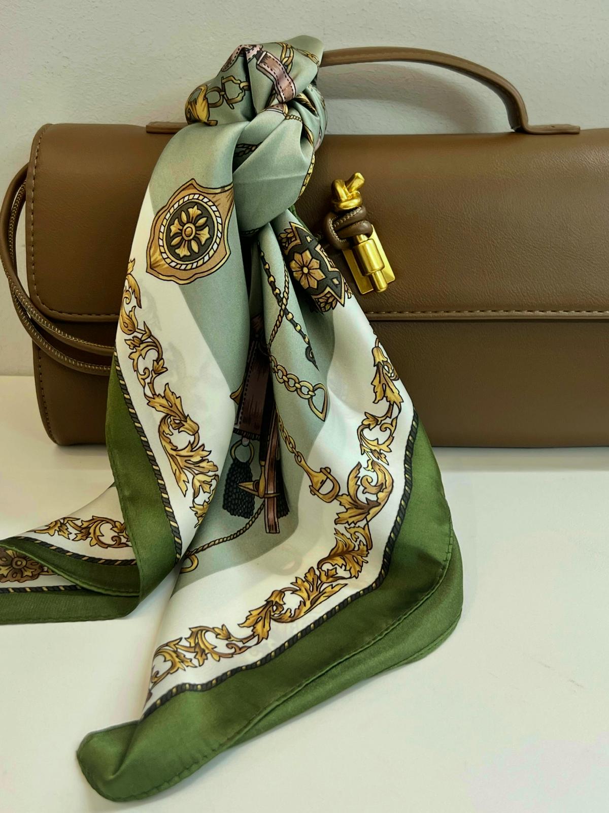 FOULARD HERMES OLIVA