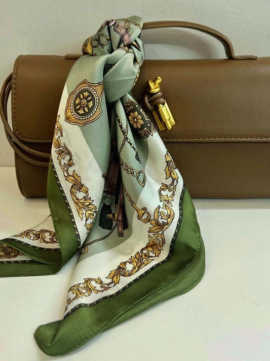 FOULARD HERMES OLIVA