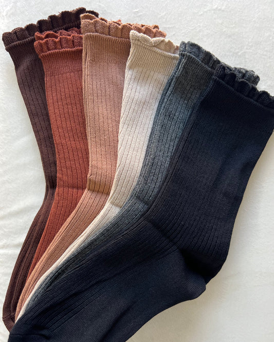 CALZINO COSTINA ROUGE marrone/ruggine/mousse/corda/grigio/nero