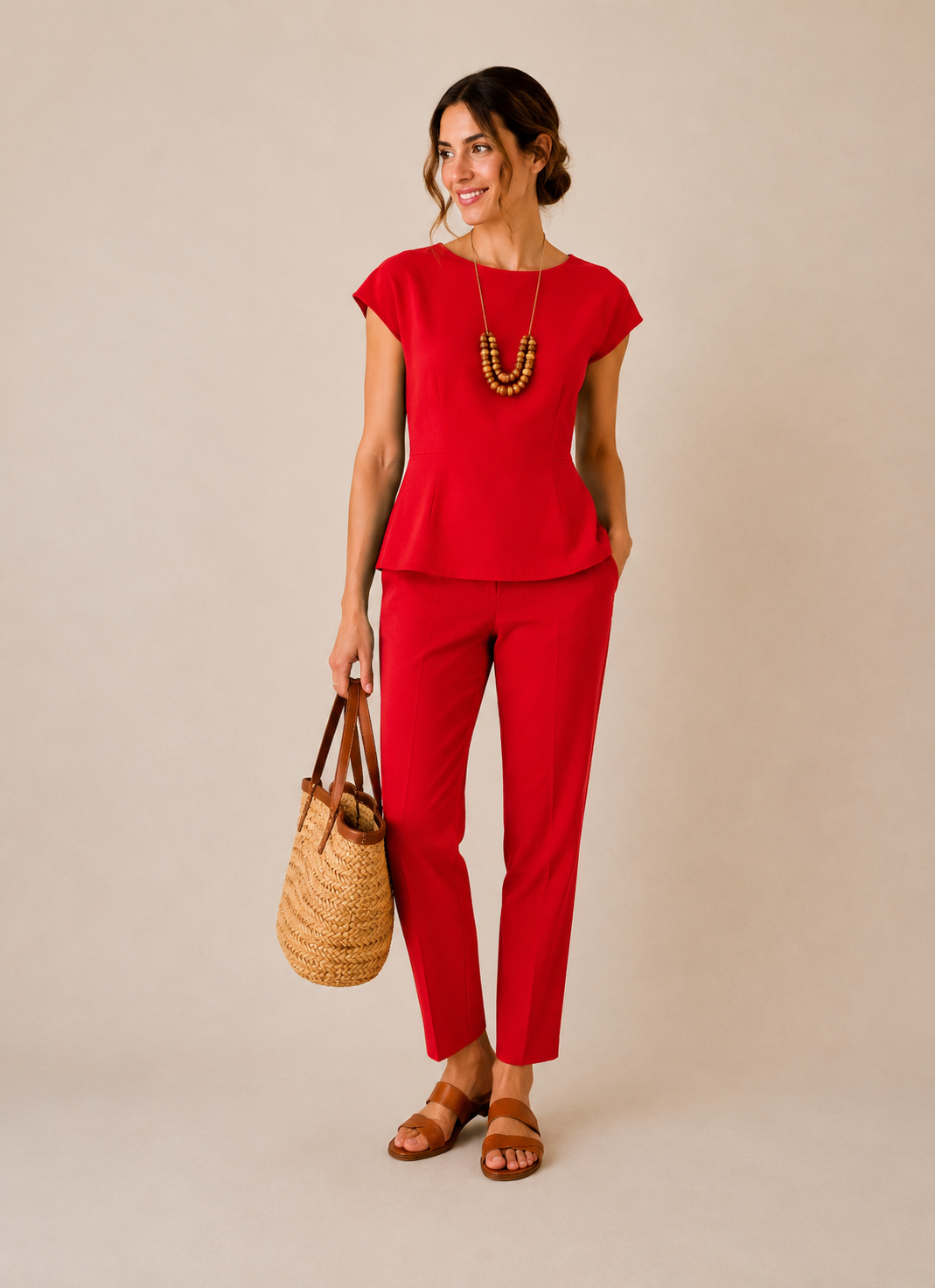CAMICIA COTONE MIA ROSSA