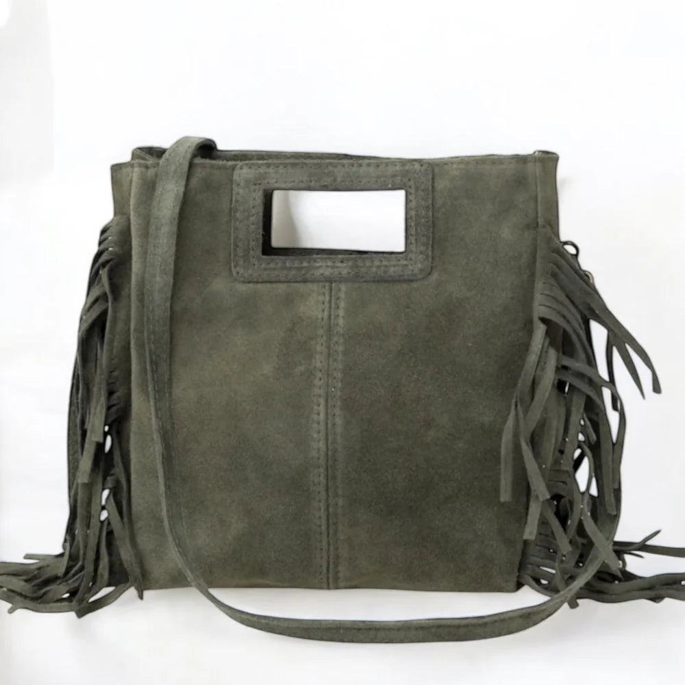 BORSA CHELSY in suede
