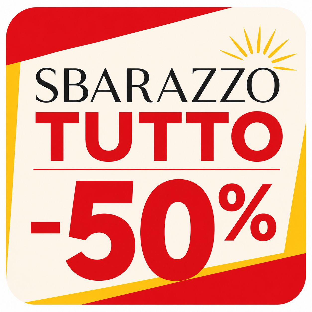 TUTTO -50%