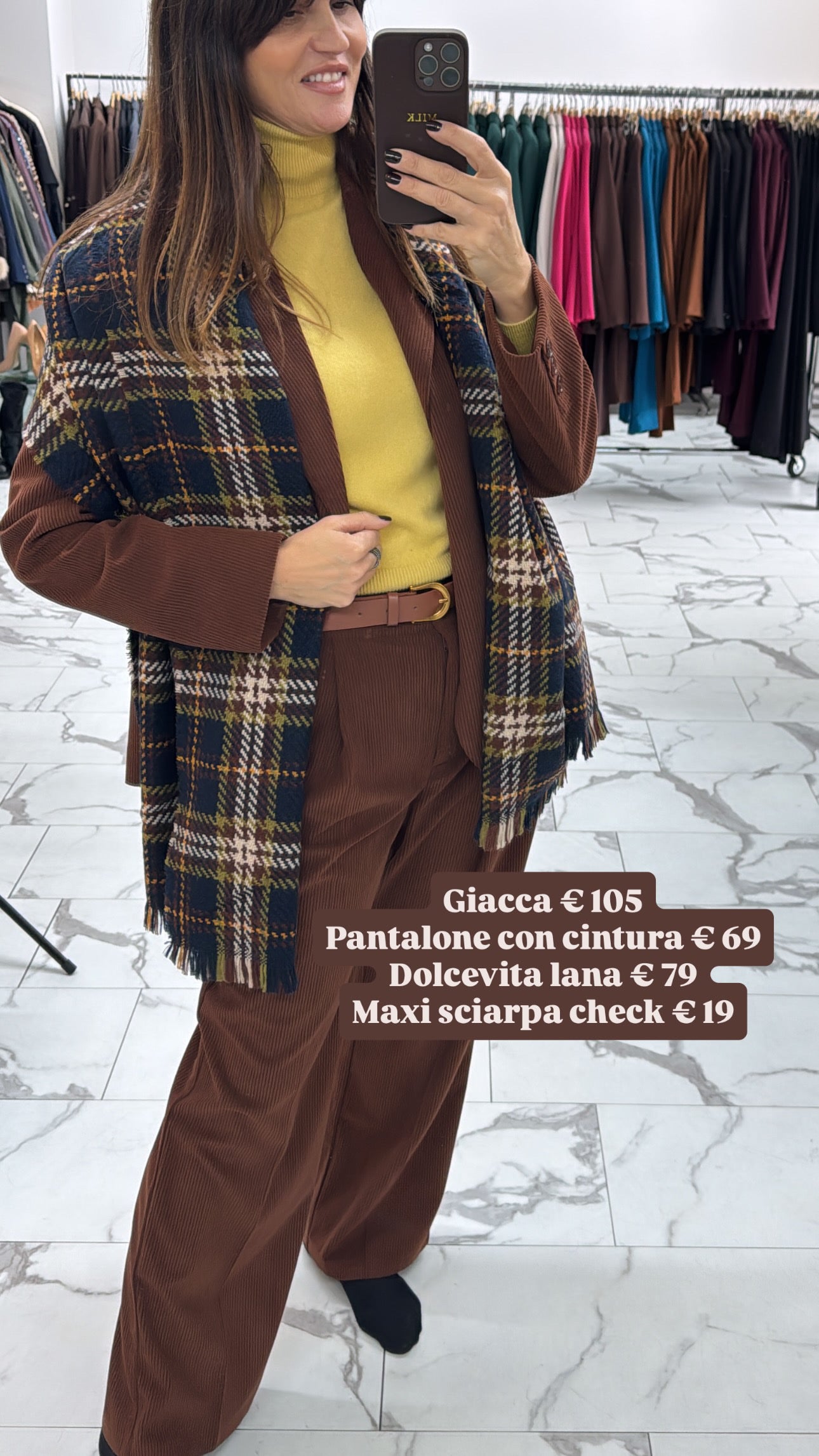 CAMICIA VELLUTO COSTA CIOCCOLATO