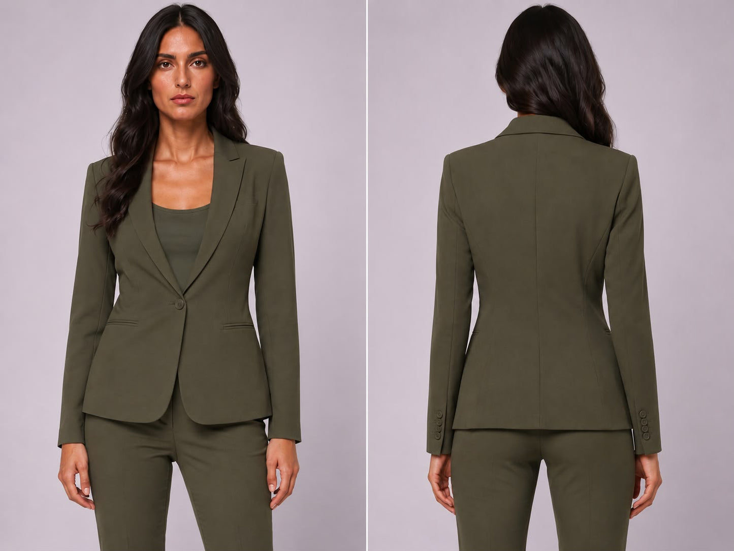 TAILLEUR BASIC VERDE MILITARE