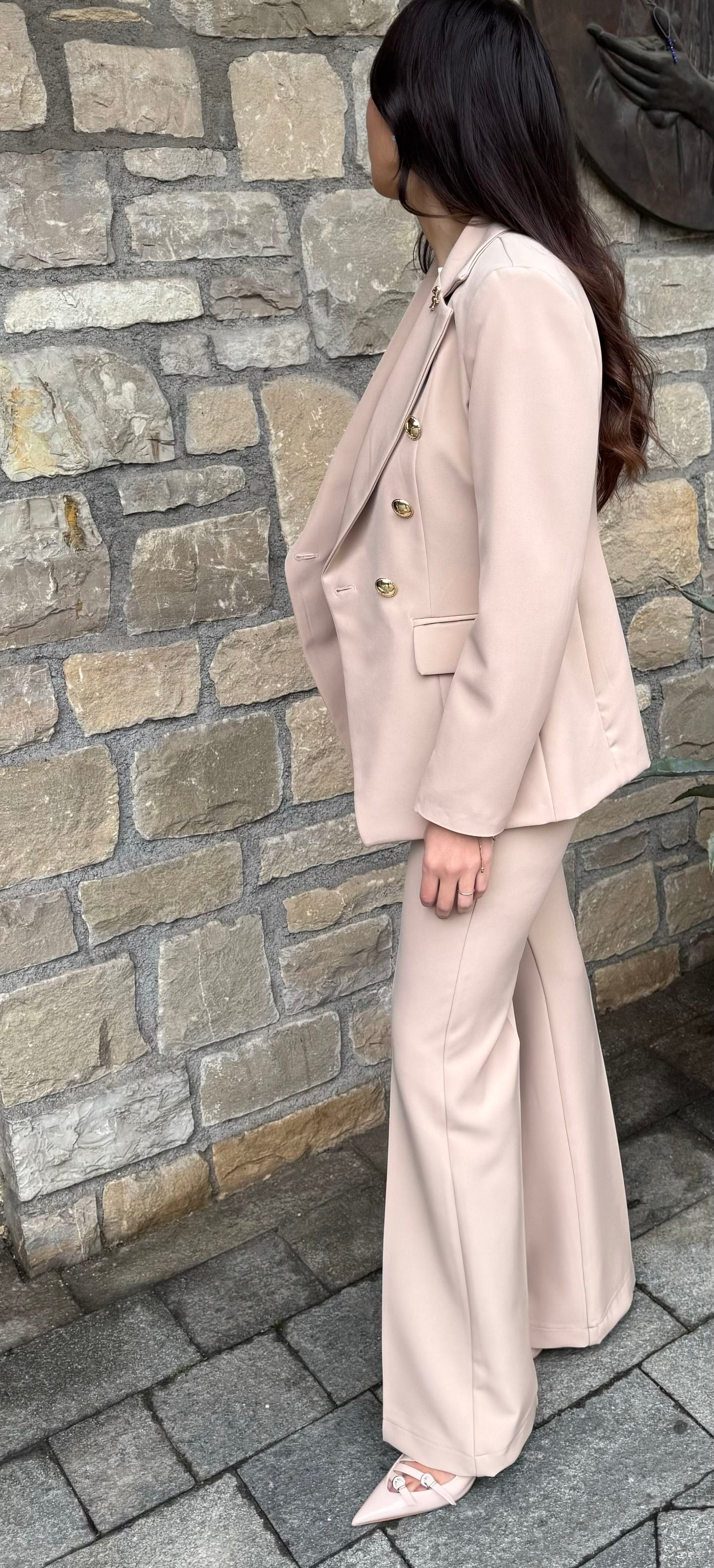 MARYLEY PANTALONE TULIPANO SABBIA MARYLEY