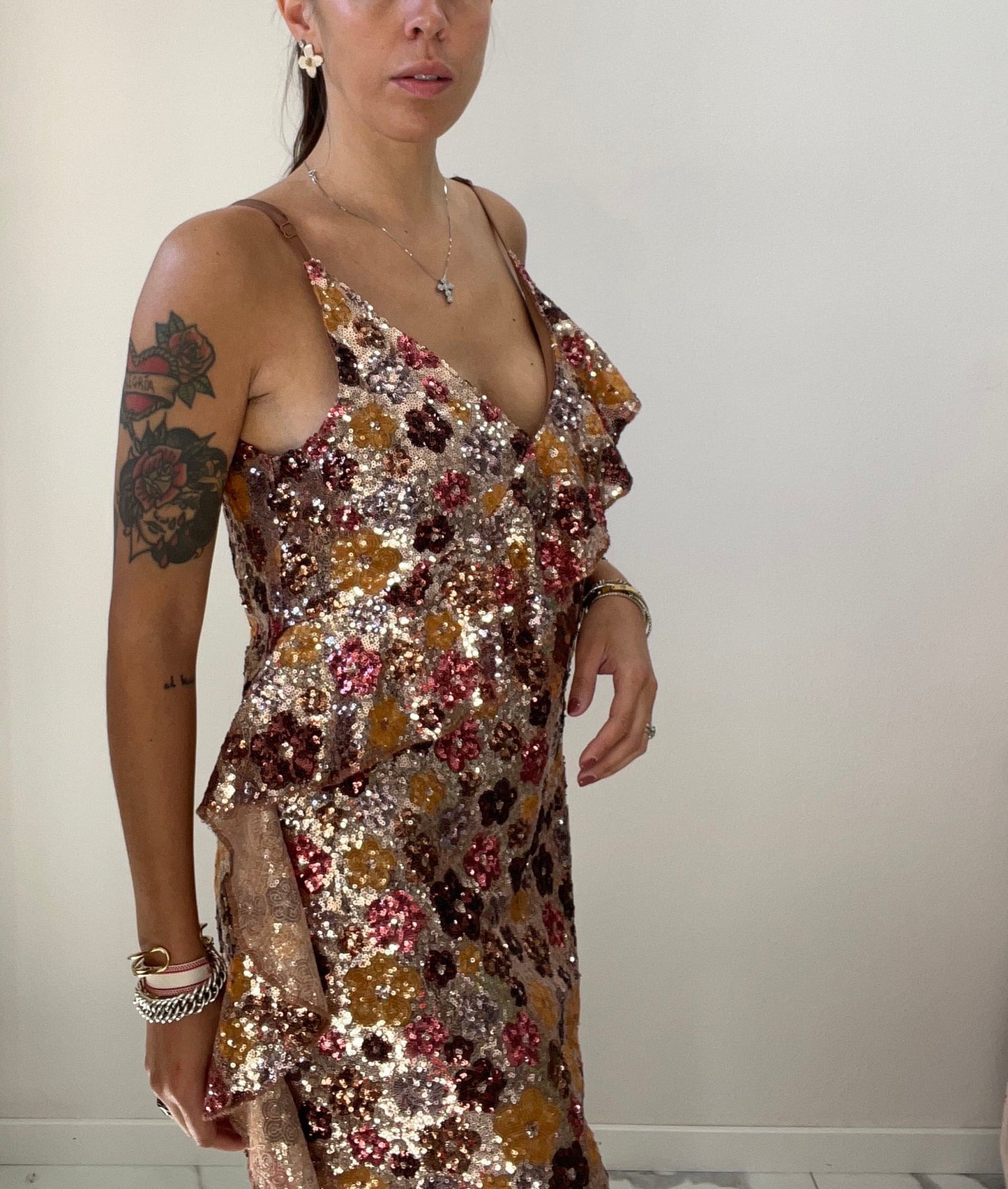 YOU DECIDE ABITINO PAILLETTES FIORI YOU DECIDE