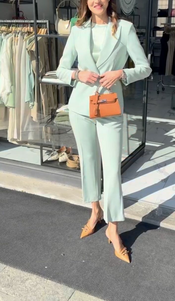 MARYLEY PANTALONE ZAMPETTA MENTA