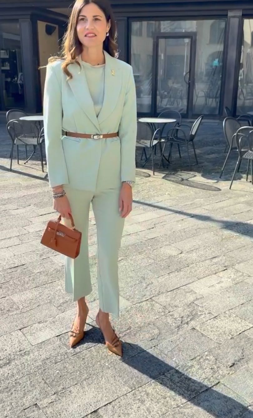 MARYLEY PANTALONE ZAMPETTA MENTA