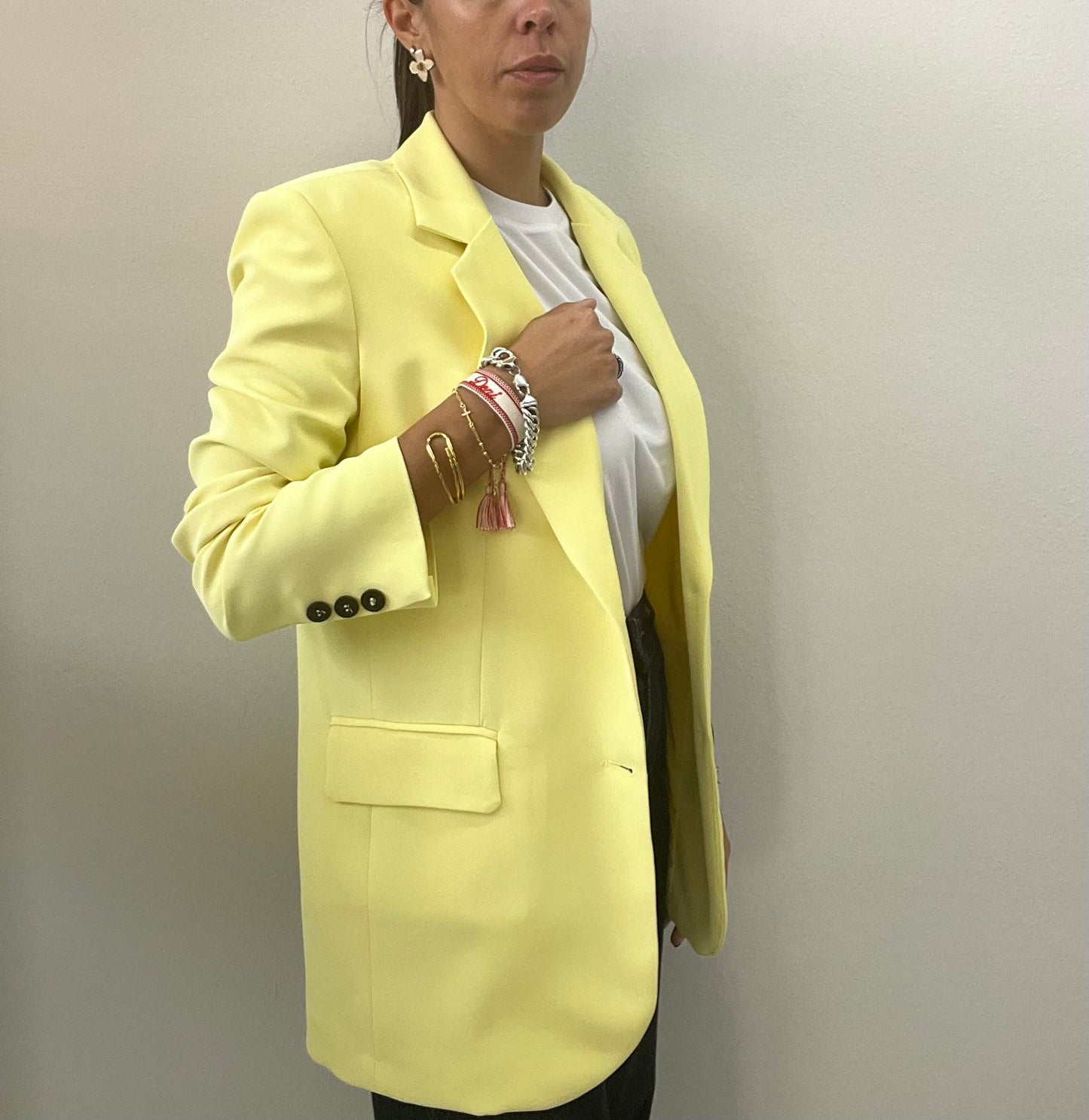 MARYLEY GIACCA MONOPETTO CADY GIALLO