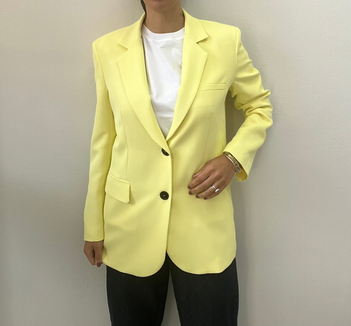 MARYLEY GIACCA MONOPETTO CADY GIALLO