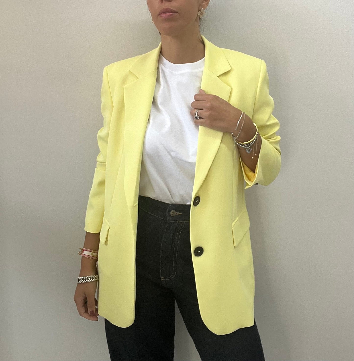 MARYLEY GIACCA MONOPETTO CADY GIALLO