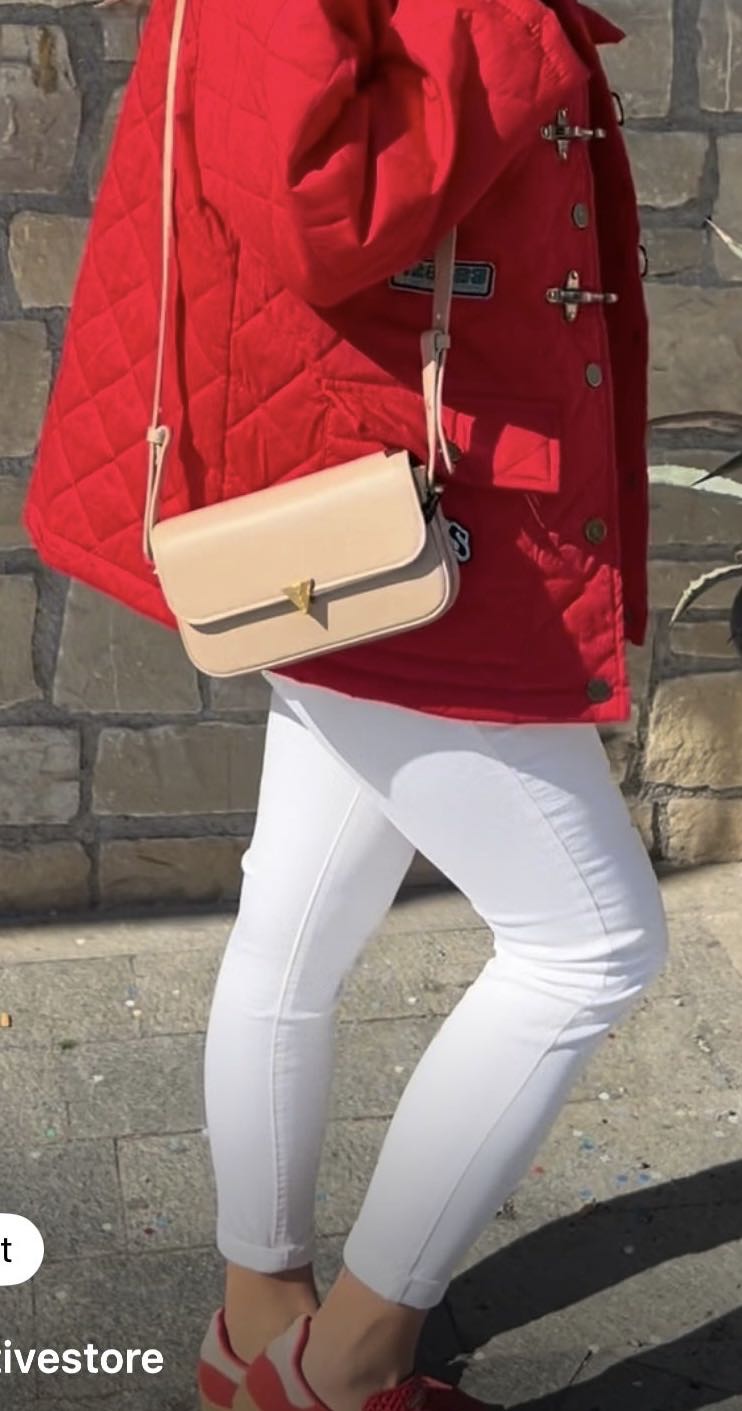 YOU DECIDE PANTALONE 5 TASCHE SKINNY PANNA YOU DECIDE