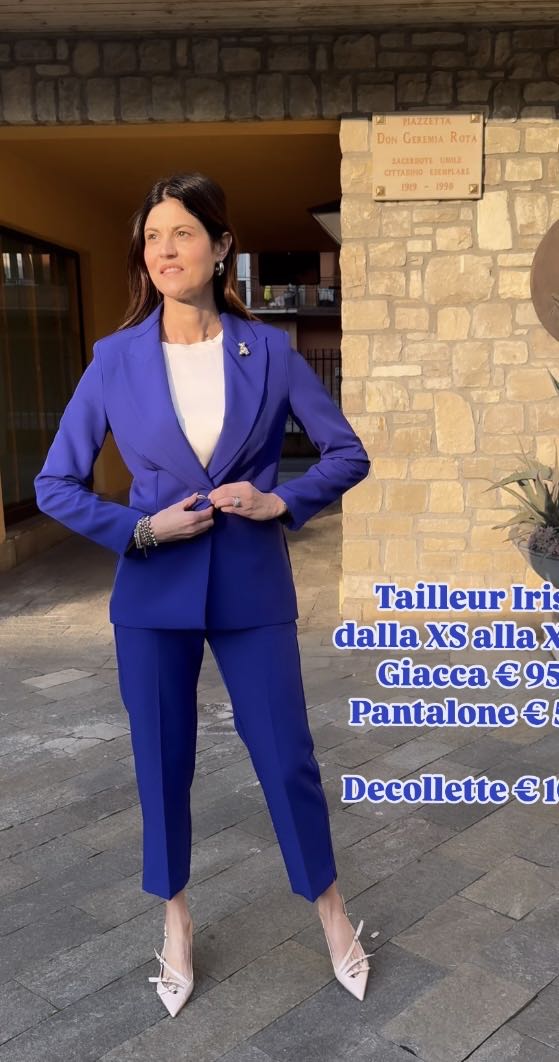 MARYLEY PANTALONE IRIS INDACO MARYLEY