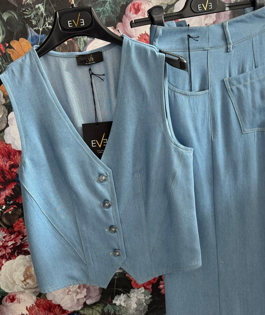 EVE GILET JEANS