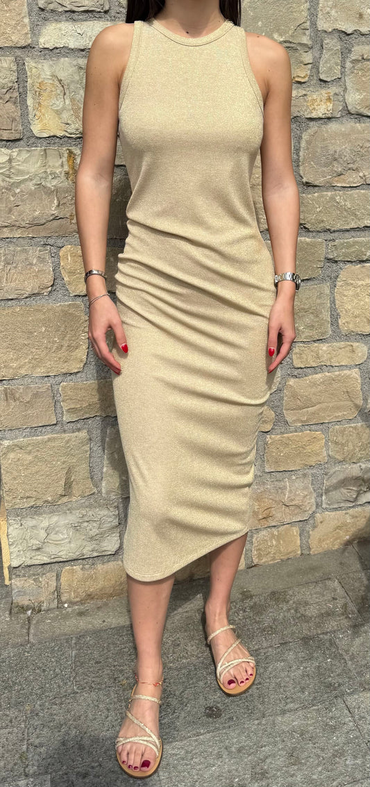 VICOLO ABITO LUREX SMANICATO ORO TU