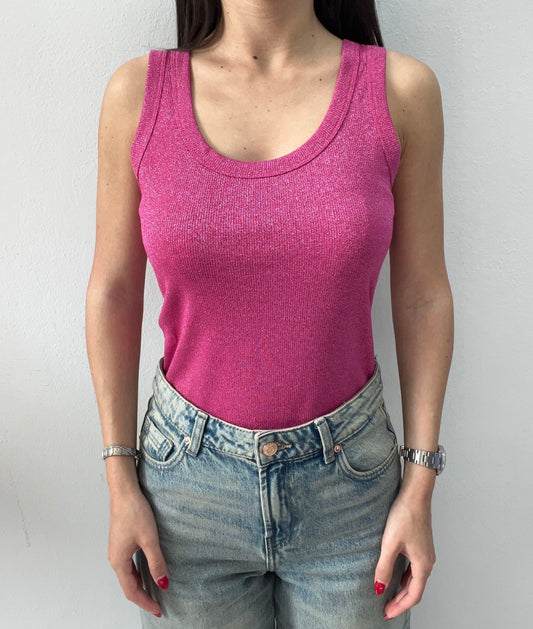VICOLO CANOTTA LUREX FUCSIA