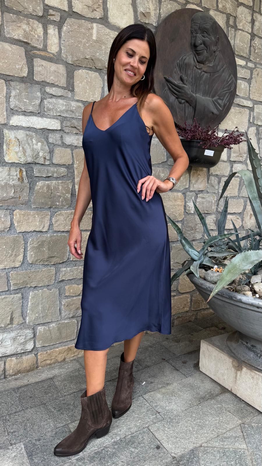 ABITO SOTTOVESTE BLU