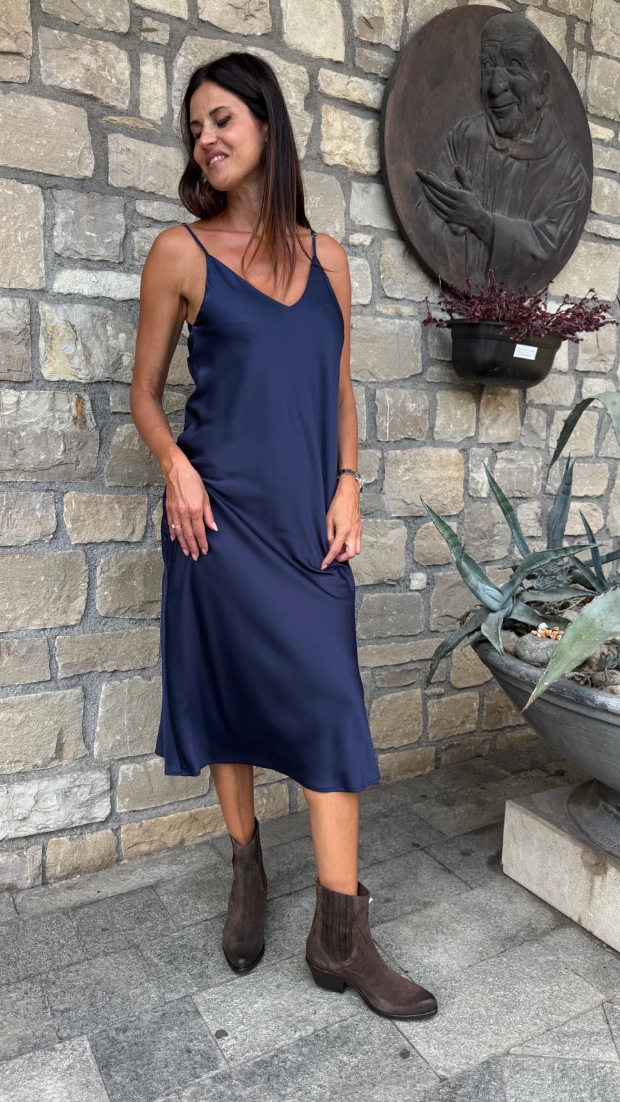 ABITO SOTTOVESTE BLU