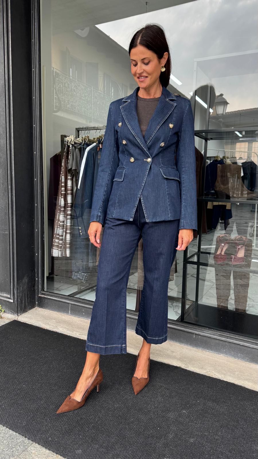 GIACCA JEANS DOPPIOPETTO