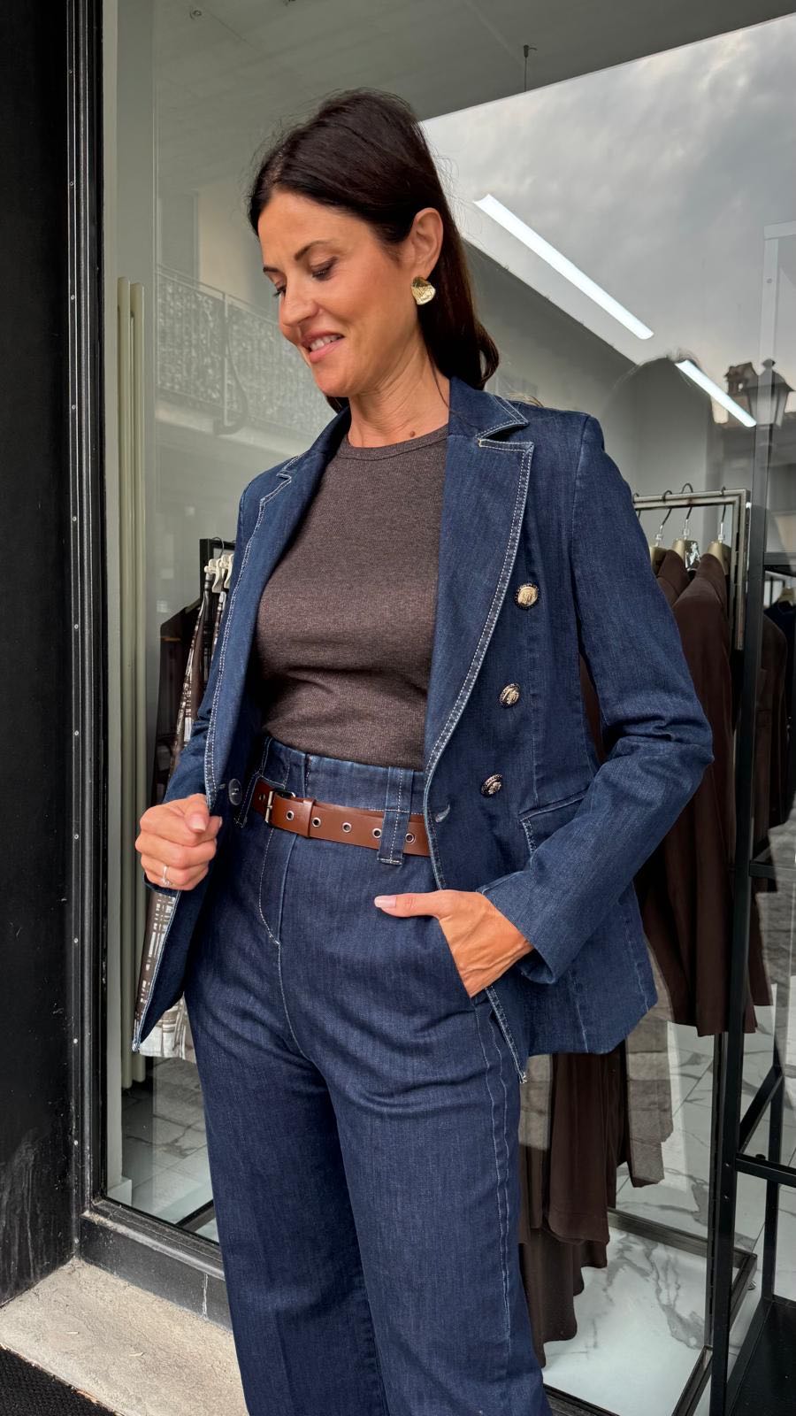 GIACCA JEANS DOPPIOPETTO