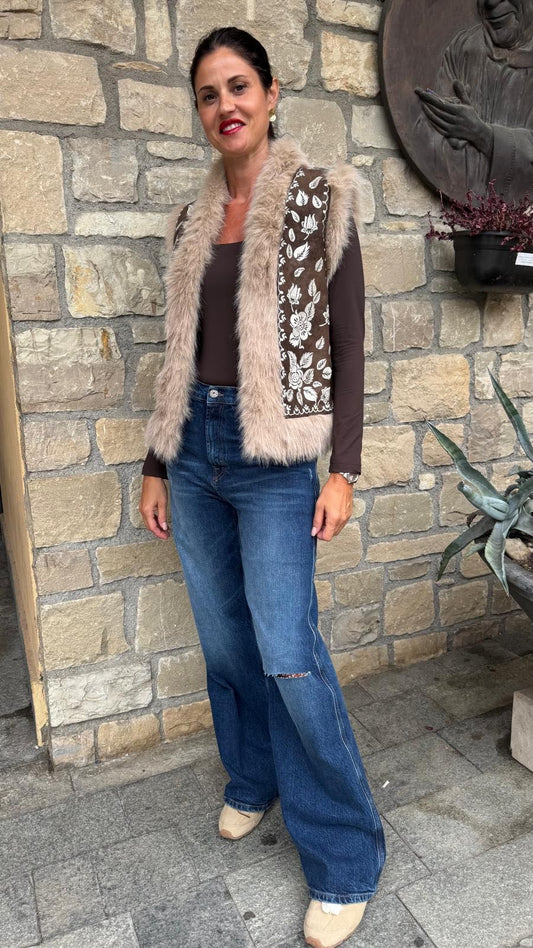 JEANS DENVER STRAPPO GINOCCHIO