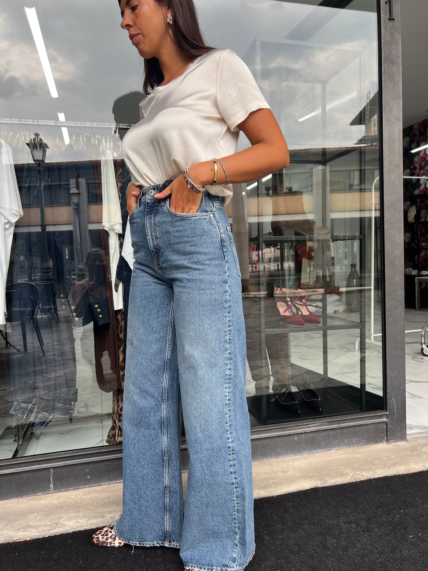 JEANS LOS ANGELES BLU CHIARO