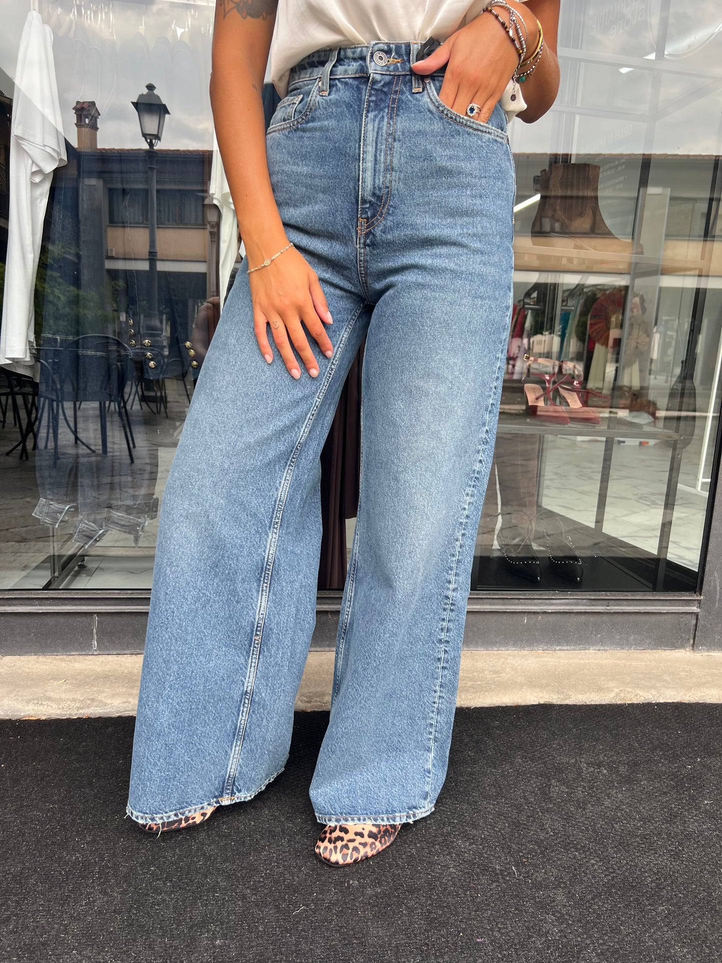 JEANS LOS ANGELES BLU CHIARO