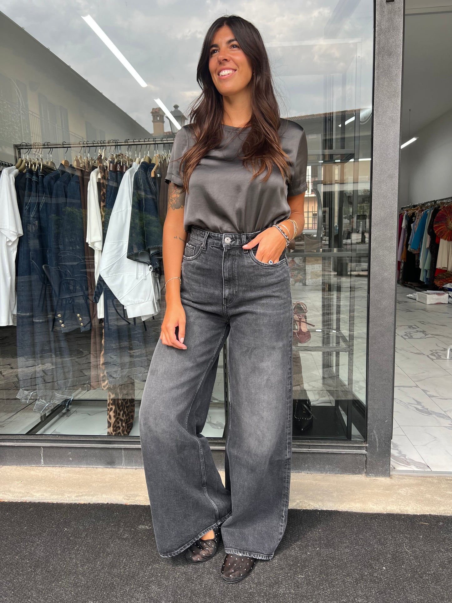 JEANS LOS ANGELES GRIGIO SCURO