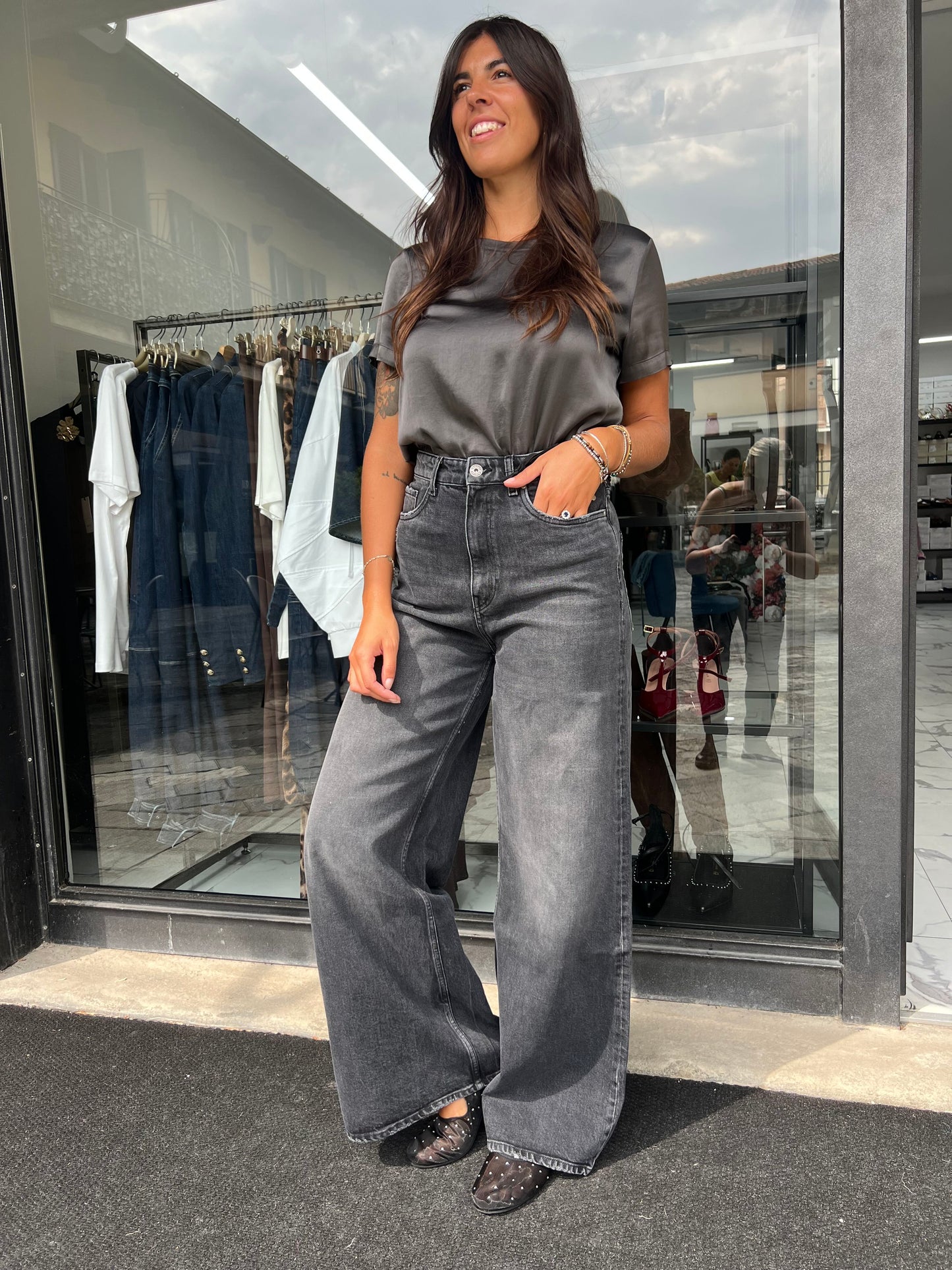 JEANS LOS ANGELES GRIGIO SCURO